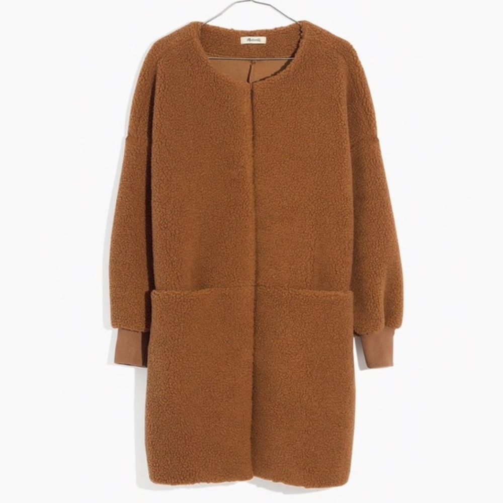 Madewell Bonded Sherpa Jacket Small